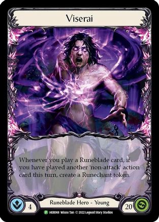 Viserai - HER068 (HER068) - Flesh and Blood: Promo Cards Cold Foil