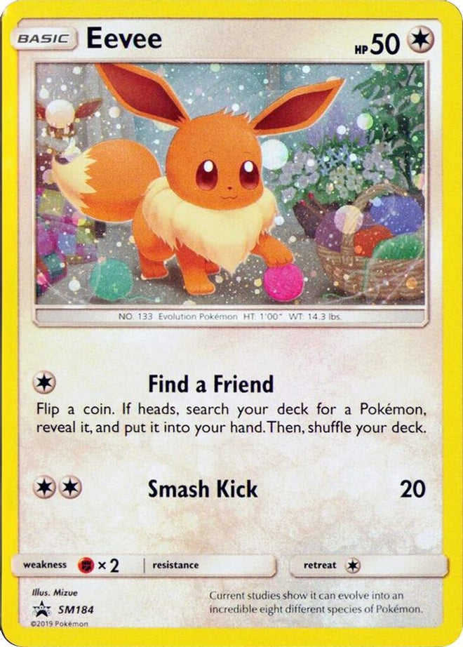Eevee SM184  - Holofoil SM Promos - Promo