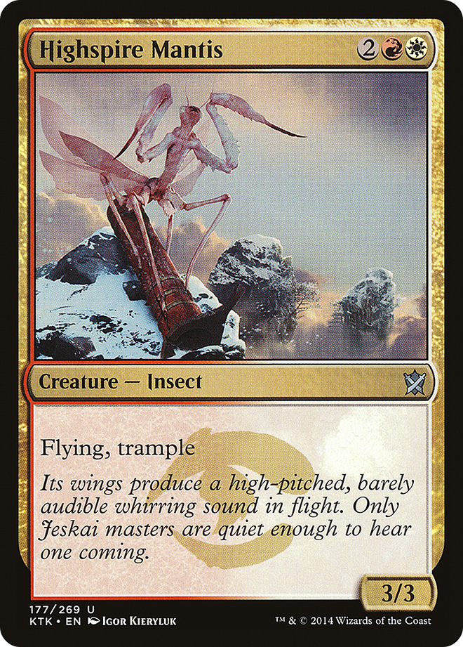 Highspire Mantis [Khans of Tarkir]