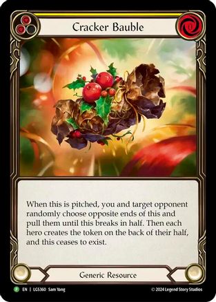 Cracker Bauble (FUN001) (LGS360-FUN001) - Flesh and Blood: Promo Cards