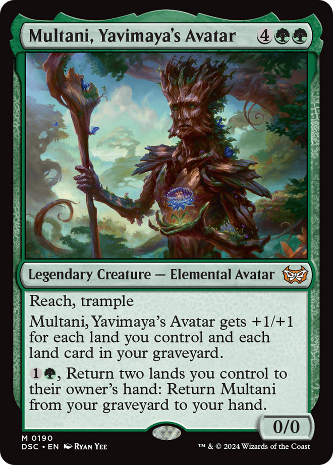 Multani, Yavimaya's Avatar [Duskmourn: House of Horror Commander]