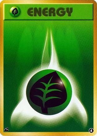 Basic Grass Energy - 4 (4) - Intro Pack Bulbasaur  [JP]