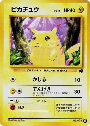 Pikachu - 13 (13) - Intro Pack Bulbasaur  [JP]