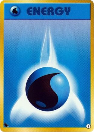 Basic Water Energy - 5 (5) - Intro Pack Squirtle  [JP]