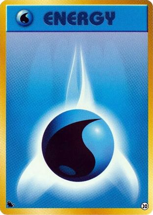 Basic Water Energy - 20 (20) - Intro Pack Squirtle  [JP]