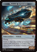 Nalaar Aetherjet // Treasure Double-Sided Token [Aetherdrift Tokens]