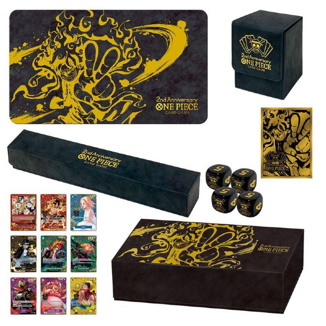 One Piece Japanese Version 2nd Anniversary Set (Sealed Promotional Bundle) [OP-CS]