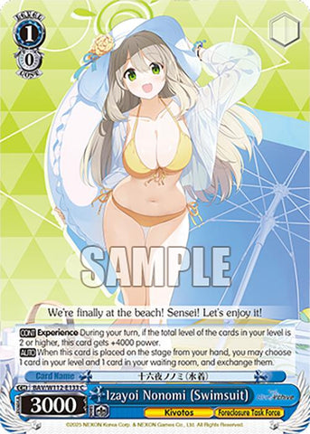 Izayoi Nonomi (Swimsuit) (BAV/W112-E133 C) [Blue Archive]