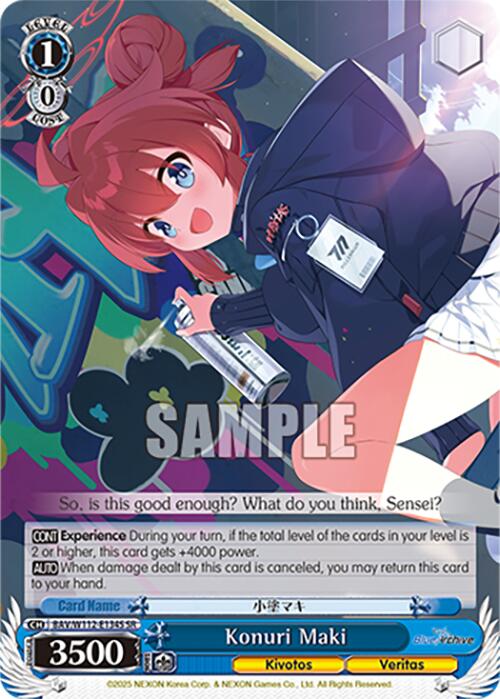 Konuri Maki (BAV/W112-E134S SR) [Blue Archive]