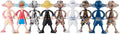 TAMASHII Nations - One Piece - Archive of Adventure [vol. 3], Luffy's Collectble Figure - 1PC Blind Box