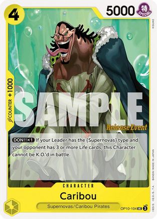 Caribou [Royal Blood Release Event Cards]