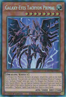 Galaxy-Eyes Tachyon Primal (Collector's Rare) [MZTM-EN011] Collector's Rare