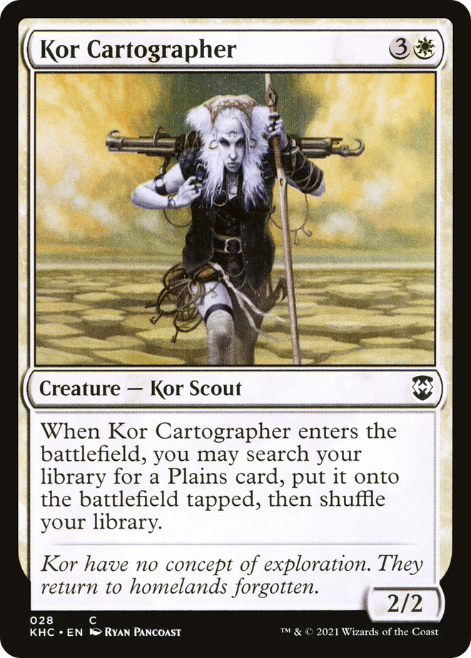 Kor Cartographer [Kaldheim Commander]
