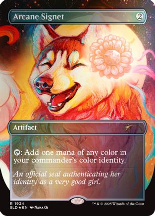 Arcane Signet (1924) (Rainbow Foil) [Secret Lair Drop Series]