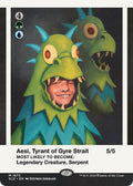 Aesi, Tyrant of Gyre Strait // Aesi, Tyrant of Gyre Strait (SLD-1873) - Secret Lair Drop (Borderless)