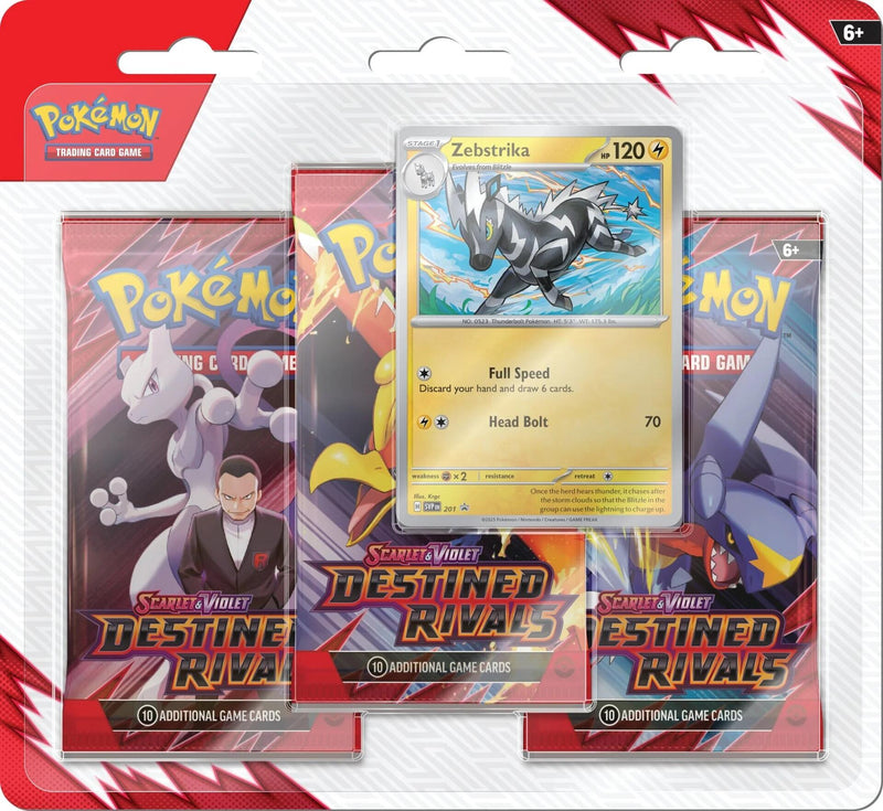 Destined Rivals 3 Pack Blister [Zebstrika] [DRI]