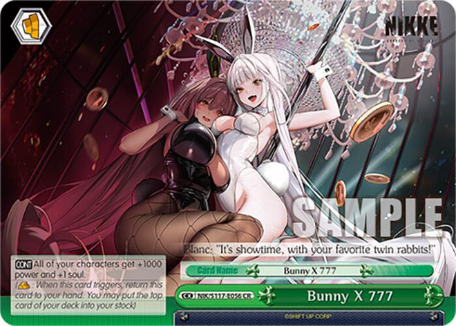 Bunny X 777 (NIK/S117-E056 CR) [GODDESS OF VICTORY: NIKKE]