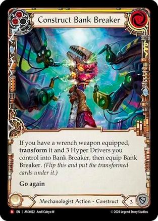 Construct Bank Breaker (AMX022) - Armory Deck: Maxx Nitro