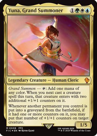 Yuna, Grand Summoner [FINAL FANTASY Commander]