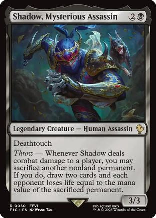 Shadow, Mysterious Assassin [FINAL FANTASY Commander]