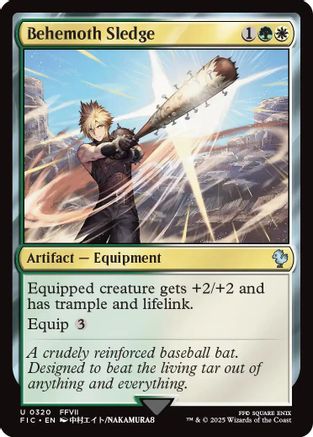 Behemoth Sledge [FINAL FANTASY Commander]