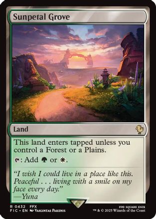 Sunpetal Grove [FINAL FANTASY Commander]