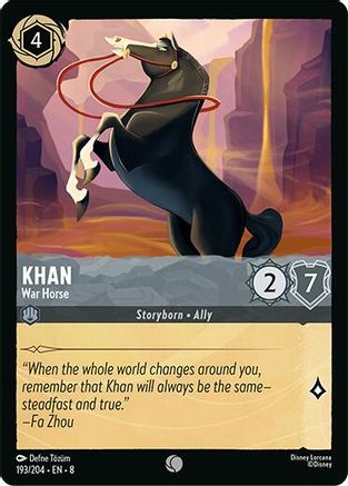 Khan - War Horse (193/204) [Reign of Jafar]