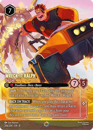 Wreck-It Ralph - Big Lug (Enchanted) (206/204) [Reign of Jafar]