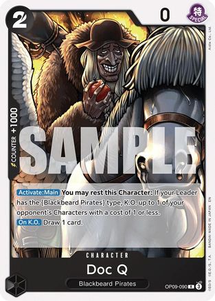 Doc Q (Reprint) [Starter Deck: Black Marshall.D.Teach]