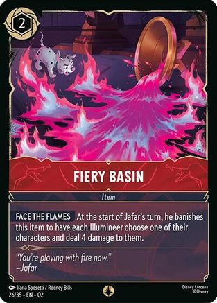 Fiery Basin (26/35) [Illumineer's Quest: Palace Heist]