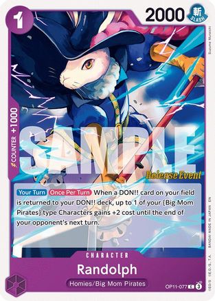 Randolph [A Fist of Divine Speed Release Event Cards]