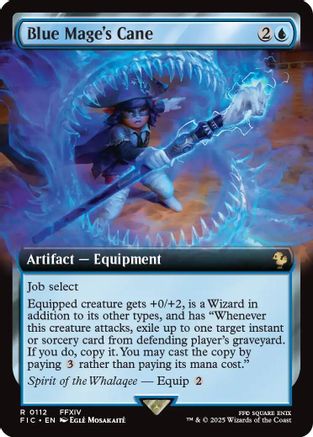 Blue Mage's Cane (Extended Art) [FINAL FANTASY Commander]