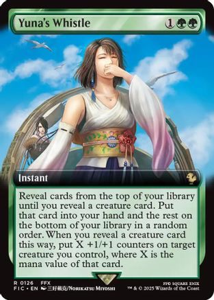 Yuna's Whistle (Extended Art) [FINAL FANTASY Commander]