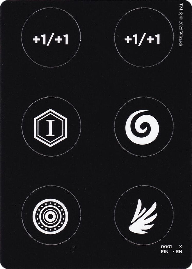 Punch Card Token (0001 // 0002) [FINAL FANTASY Tokens]