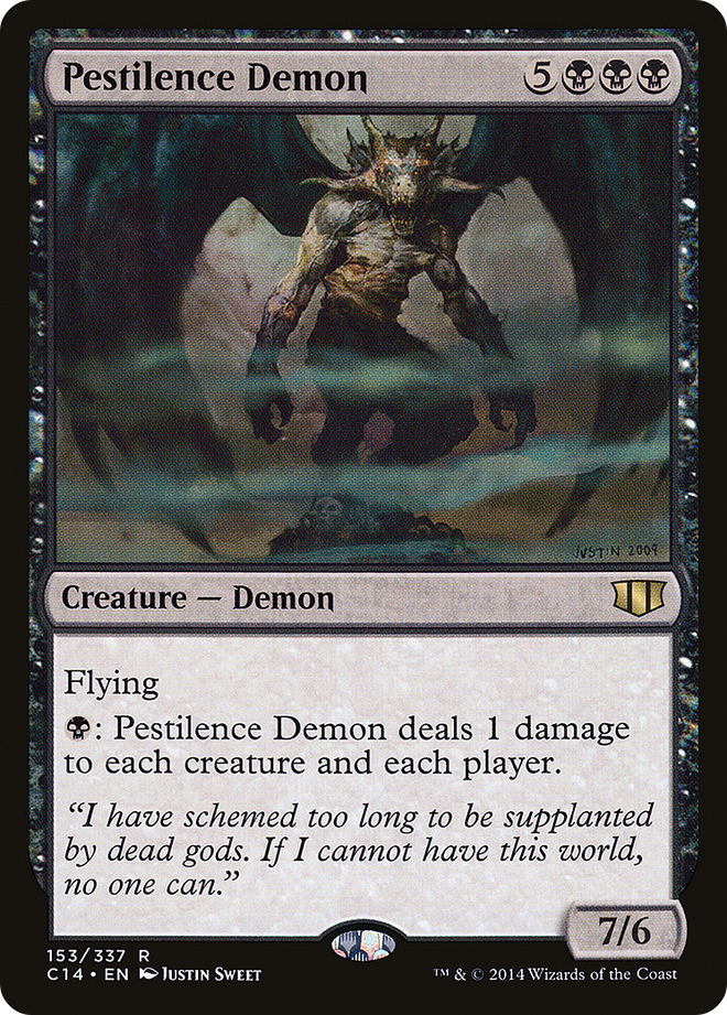 Pestilence Demon [Commander 2014]