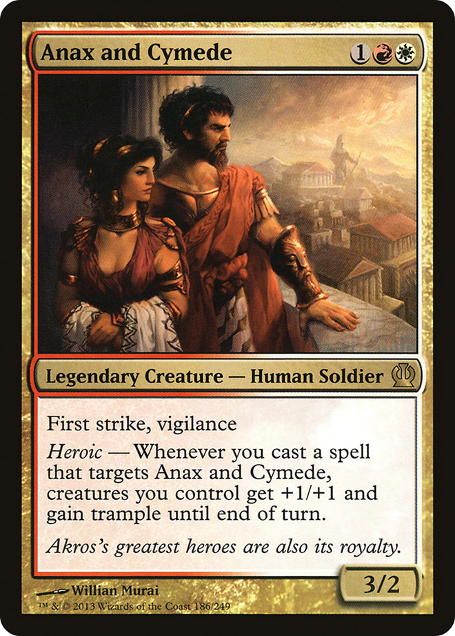 Anax and Cymede (THS-186) - Theros