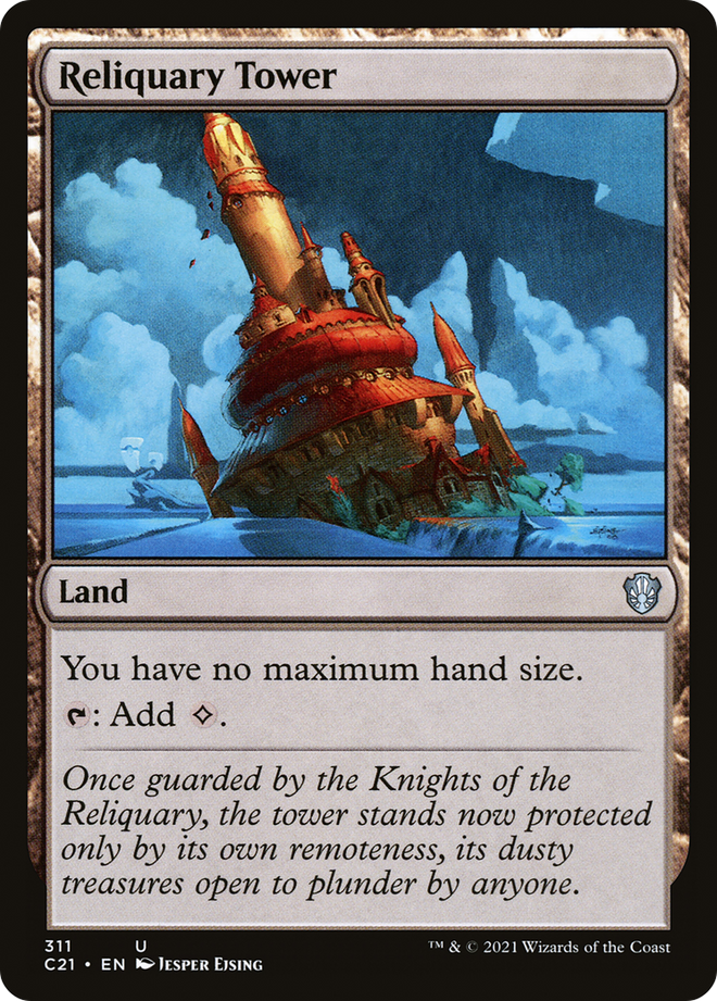 Reliquary Tower [Commander 2021]