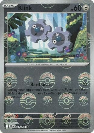 Klink (065/086) (Poke Ball Pattern) [Scarlet & Violet: Black Bolt]