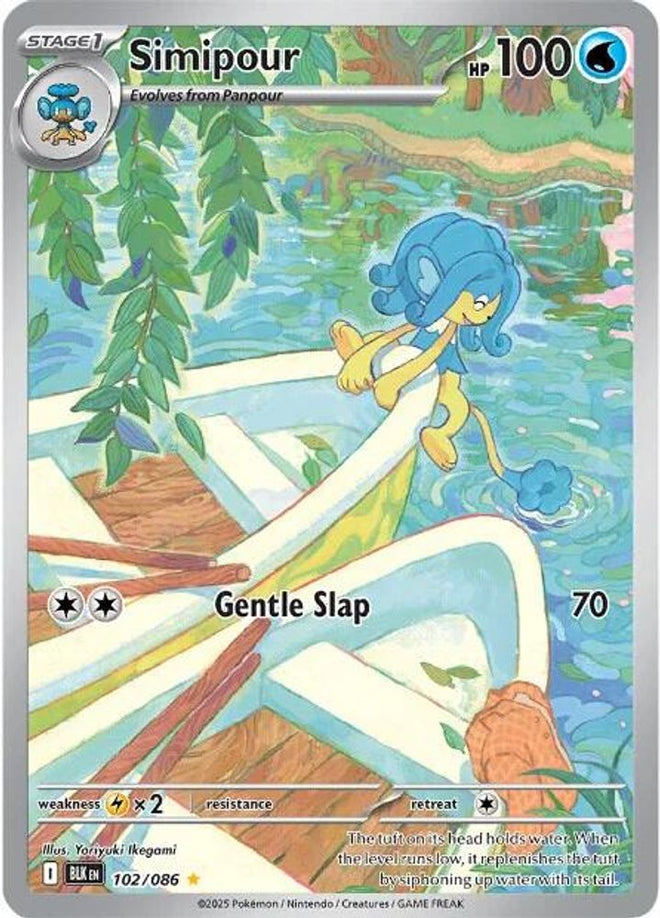 Simipour (102/086) [Scarlet & Violet: Black Bolt]