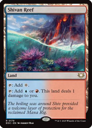 Shivan Reef [Edge of Eternities Commander]