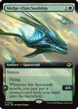 Sledge-Class Seedship (Extended Art) [Edge of Eternities]