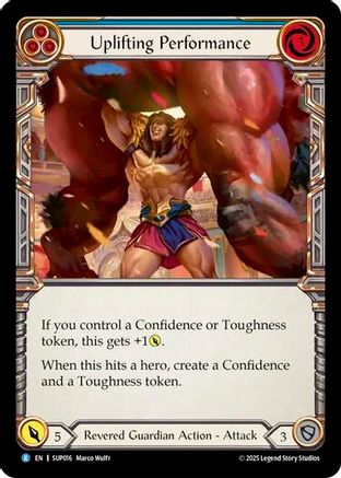 Uplifting Performance (SUP016) - Super Slam Rainbow Foil