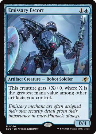 Emissary Escort [Edge of Eternities Promo Pack]