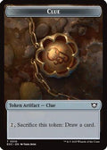 Clue // Beast (0005) Double-Sided Token [Edge of Eternities Commander Tokens]