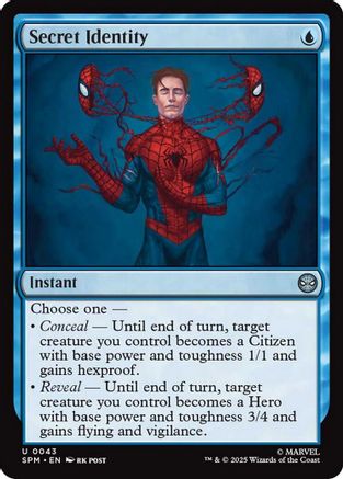 Secret Identity [Marvel's Spider-Man]