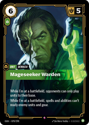 Mageseeker Warden