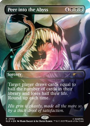 Peer into the Abyss (2002) (Rainbow Foil) [Secret Lair Drop Series]