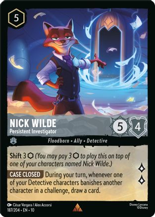 Nick Wilde - Persistent Investigator (187/204) [Whispers in the Well]