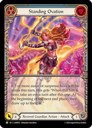 Standing Ovation (GEM072) - GEM Pack 3 Cold Foil