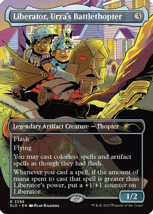 Liberator, Urza's Battlethopter [Secret Lair Drop Series]